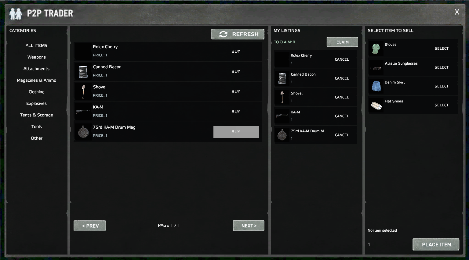 P2P Trader Mod