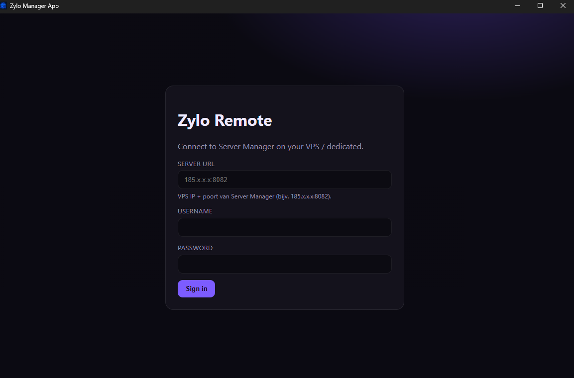 Zylo Remote App screenshot 1