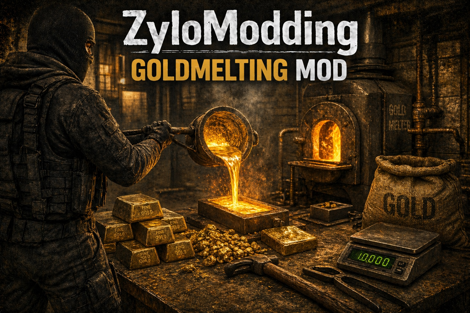 Gold Melting Mod